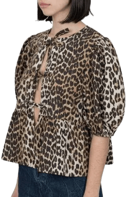 Ganni Brown Shirts & Blouses