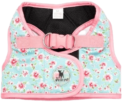 The Worthy Dog Watercolor Floral Sidekick Harness