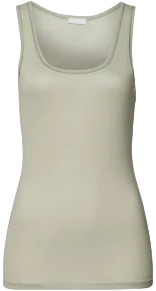 Hanro Women's Ultralight Round Neck Cotton Tank Top