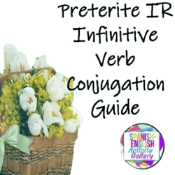 Preterite IR Infinitive Verb Conjugation Guide