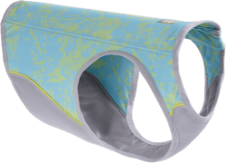 Ruffwear, Swamp Cooler Zip Dog Vest, Evaporative Cooling for Hot Weather, Blue Mist, X-Large