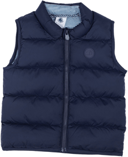 Navy Kids & Baby Puffer Vest