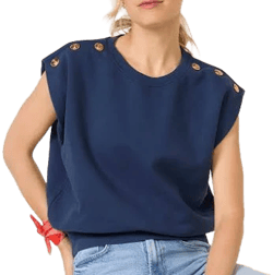 CLARE V. Women's Le Vest Top