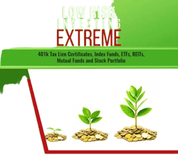 Low Risk Investing Extreme: 401K, Tax Lien Certificates, Index Funds, ETFs, REITs, Mutual Funds, Stock Portfolio and Retirement - Audiobook by John I