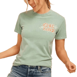 maurices Women's Be Kind Floral Relaxed Fit Graphic Tee