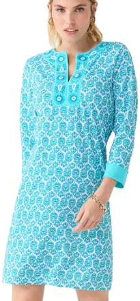 Cabana Life Women's Rosemary Beach Embroidered Tunic Dress