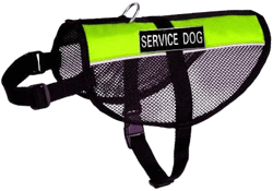 Dogline Service Dog in Training Removable Patch Reflective Custom Dog Vest (Size 13 inch - 38 inch), Women's, Red