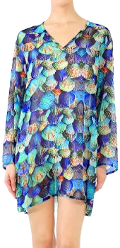 Shahida Parides Women's Short Tunic Dress