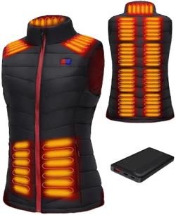 Women's Heated Vest with Battery Pack