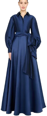 Frieda Shirtdress Gown