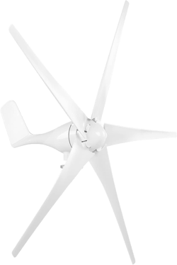 Hyuduo Wind Generator, 1600W 5 Blade Small Wind for Industrial Energy Equipment,Dynamo (12V)