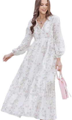 Floral Inspiration Maxi Dress
