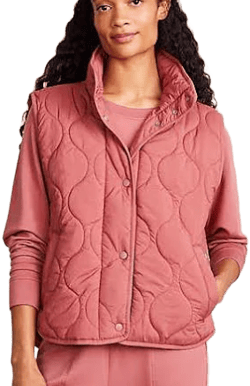Lou & Grey Quilted Pocket Vest