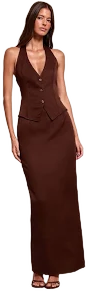 Vest Maxi Dress