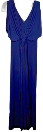 Victoria's Secret Elegant Navy Maxi Dress