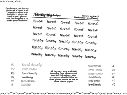 Foiled Tiny Text Series - Feelings Series - Loved and Lonely Checklist Size Planner Stickers for any Planner or Insert