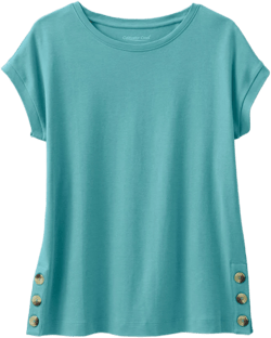 #BestCotton Side-Button Tunic