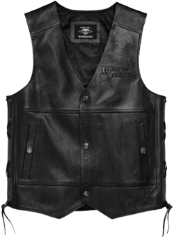 Harley-Davidson Men's Tradition II Leather Vest