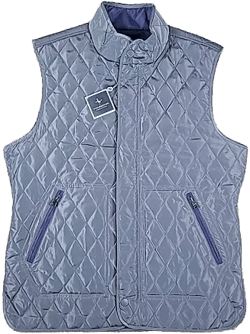 Tailorbyrd Men's Full Zip Insulated Quilted Vest