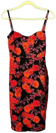 Vesper Women's Floral Print Bodycon Cami Top