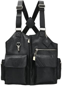 Tactical Leather Vest