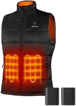 Men's Ororo Heated Vest with Battery