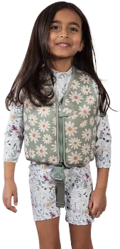 SS2025 Sage Daisies Swim Vest