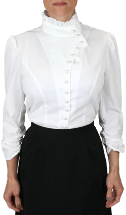 Vesta Ruched Sleeve Blouse