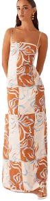 Aster Bloom Maxi Dress