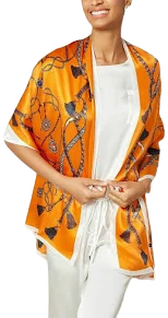 Silk Printed Rectangular Shawl