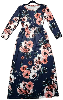 Boutique Flowy Floral Maxi Dress