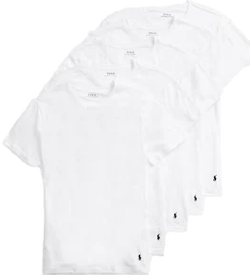 Polo Ralph Lauren Men's Slim Fit Cotton Undershirt 5-Pack