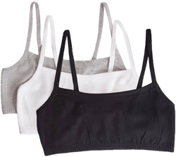 Fruit of the Loom Women's Spaghetti Strap Cotton Sports Bra