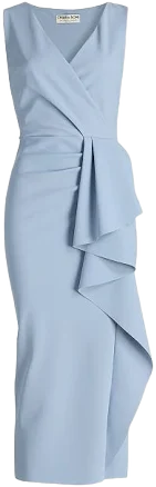 Chiara Boni La Petite Robe Women's Sayon Drape Sheath Cocktail Dress