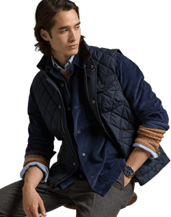 Ralph Lauren Men's The Beaton Quilted Utility Vest