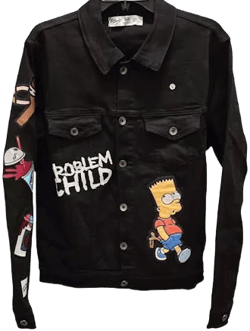 Men's The Simpsons Bart Problem Child Jeans