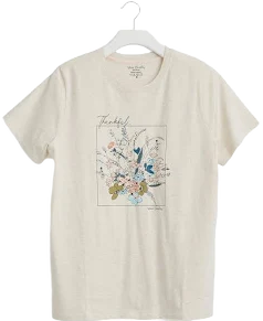 Vera Bradley Women's Cotton Crewneck Short-Sleeved Graphic T-Shirt