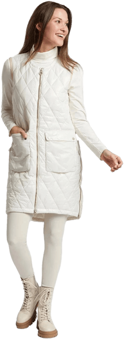 Ohsho Women's Bianca Long Vest