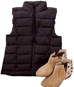 Quilted Puffer Vest