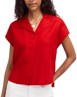 Madewell Women's Mindy Linen Shirt