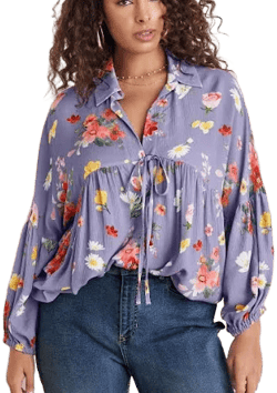Venus Women's Woven Tunic Top