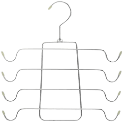 Yaoyar Tank Top Hanger, Space Saving Foldable Bra Hanger, Non-Slip Hanging Sport Bras Holder, Closet Organizers and Storage for Camisoles Tank Tops