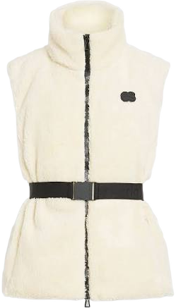 Erin Snow Women's Net Sustain Nix Belted Recycled-Fleece Vest