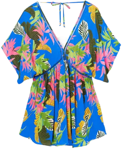 Desigual Women's Blue Viscose Dress