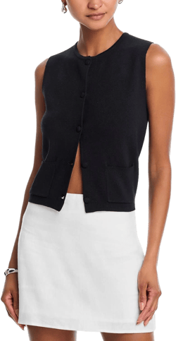French Connection Women's Cosysoft Knit Vest