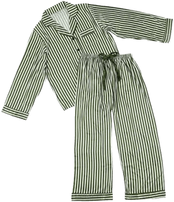 Bella Women's Long Sleeve Stripe Pajama Set