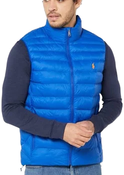 Polo Ralph Lauren Men's Packable Quilted Vest - Dark Loden