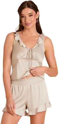 Birdy Grey Sutton Satin Cami Set
