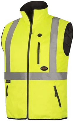 Pioneer Hi-Vis Heated Safety Vest V1210260U