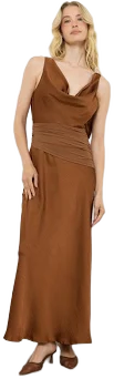 Take A Moment Cocoa Dress